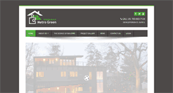 Desktop Screenshot of metrogreenhome.com